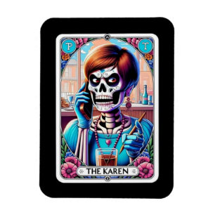 Ímã O Magnet Karen Tarot Card