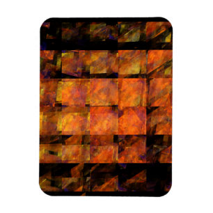 Ímã O Magnet Premium Abstrato de Muro