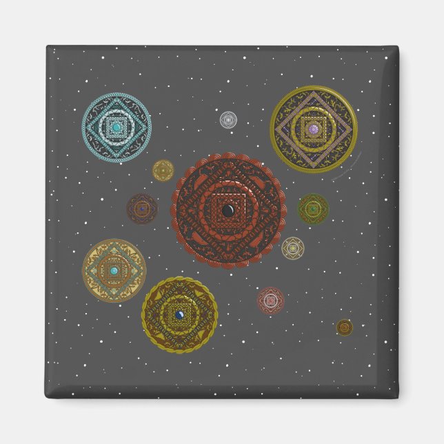 Imã O Magneta Zodiac (Frente)