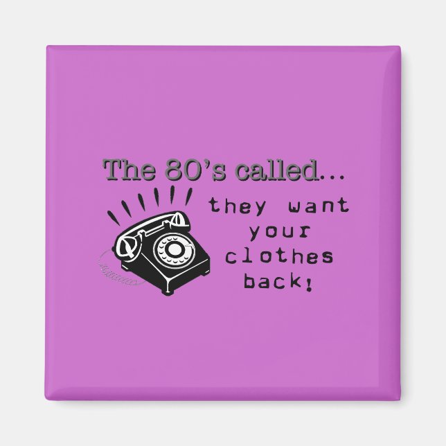 Imã O Magnete anos 80 (Frente)