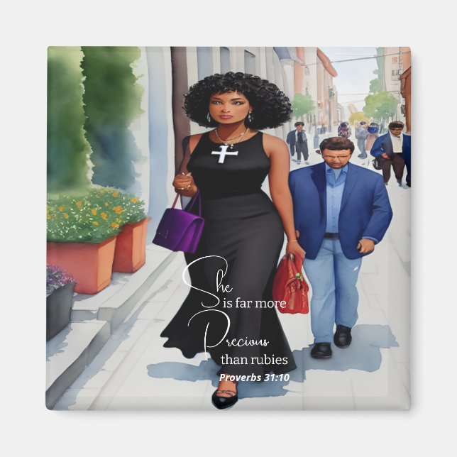 Imã O Magneto da Mulher Virtuosa (Frente)