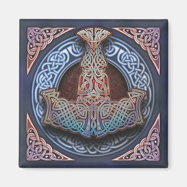 Imã O Magneto da Praça do Martelo de Thor (Frente)