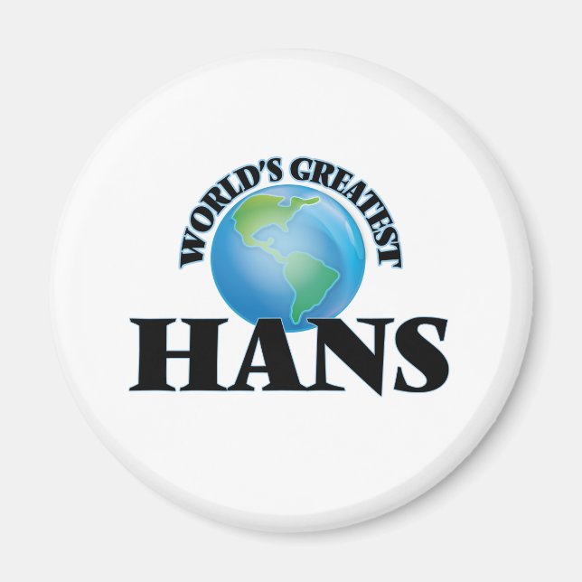 Imã O maior Hans do mundo (Frente)