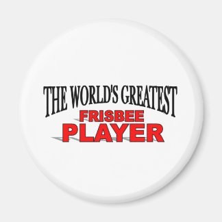 Imã O maior jogador de frisbee do mundo