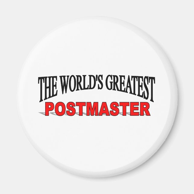 Imã O maior postmaster do mundo (Frente)