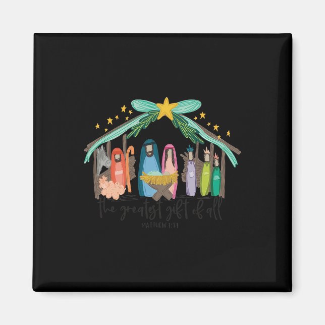 Imã O Maior Presente Para Todos O Natal Natividade Jes (Frente)