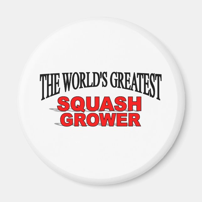 Imã O maior produtor de squash do mundo (Frente)