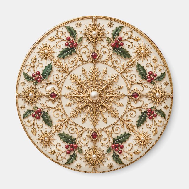 Imã O Mandala Imperial de Inverno (Frente)