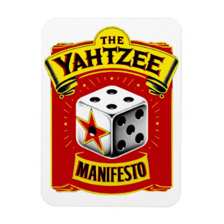 Ímã O Manifesto Yahtzee Magnet