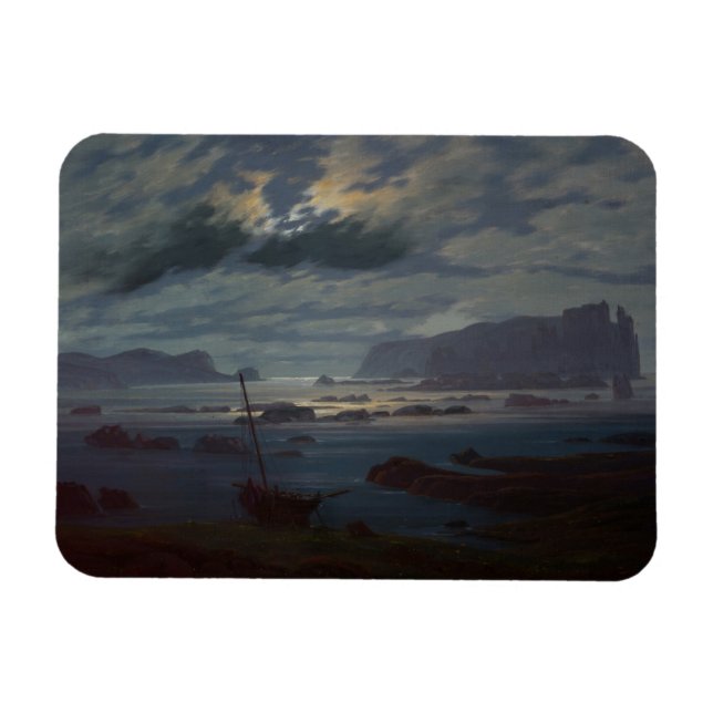 Ímã O Mar do Norte em Lua, 1823-24 (Horizontal)