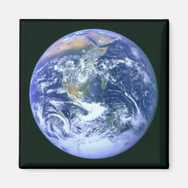 Imã O Mármaco Azul - Terra Vista Do Magneta Espacial  (Frente)