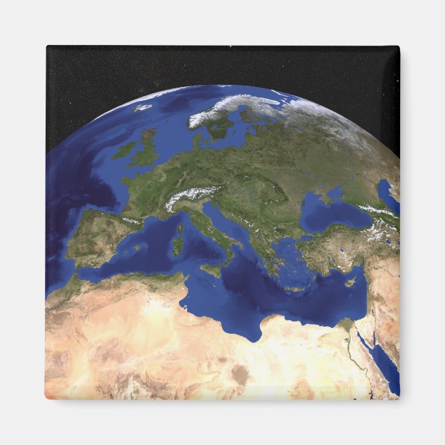 Imã O mármore azul da próxima geração da Terra 7 (Frente)