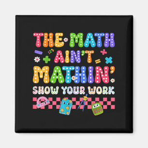 Imã O Matemática Não é Matemática Engraçado Volta às A