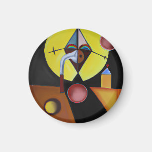 Imã O Médico da Peste - Pintura a Óleo