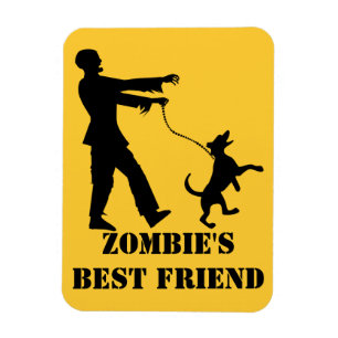 Ímã O melhor amigo do zombi