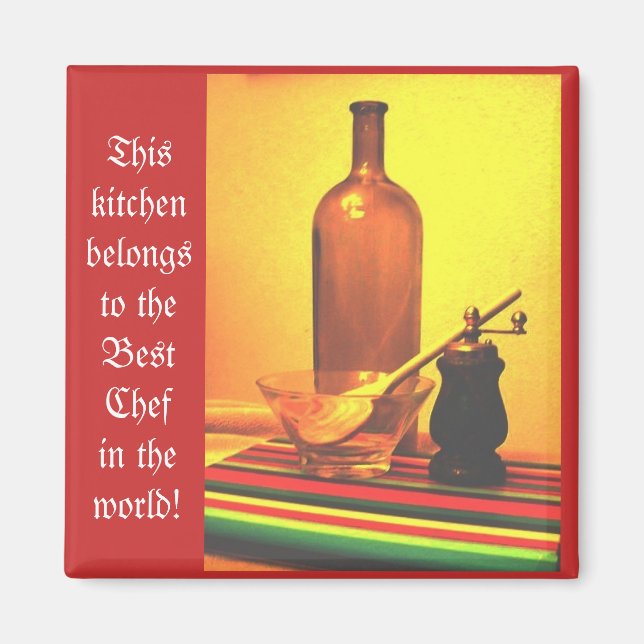 Imã O melhor chef do mundo (Frente)