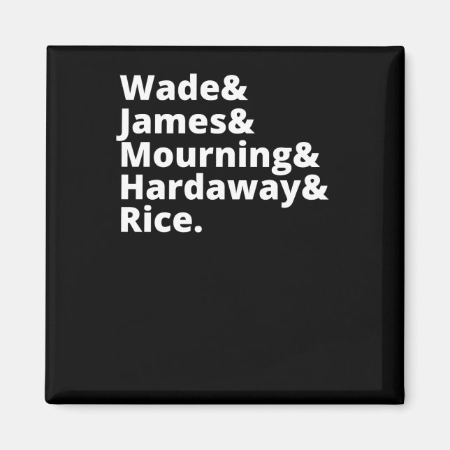 Imã O melhor de Miami (Frente)