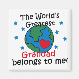 Imã O melhor Grandad pertence-me