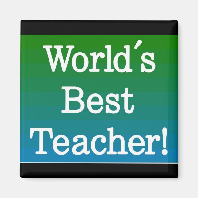 Imã O melhor ímã de professores do mundo (Frente)