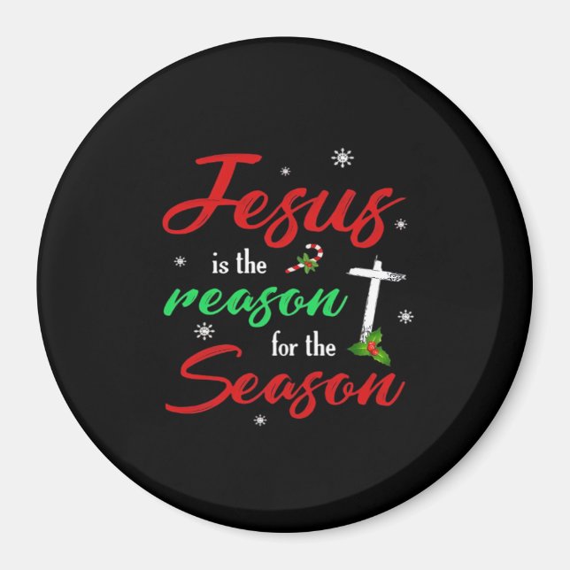 Imã O Melhor Jesus É Para Férias De Natal Da Época (Frente)