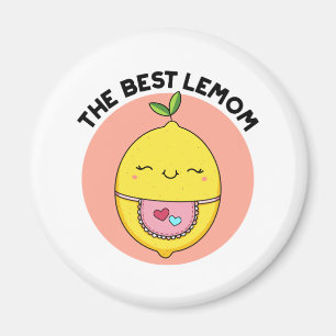 Imã O melhor Lemom Funny Lemon Pun