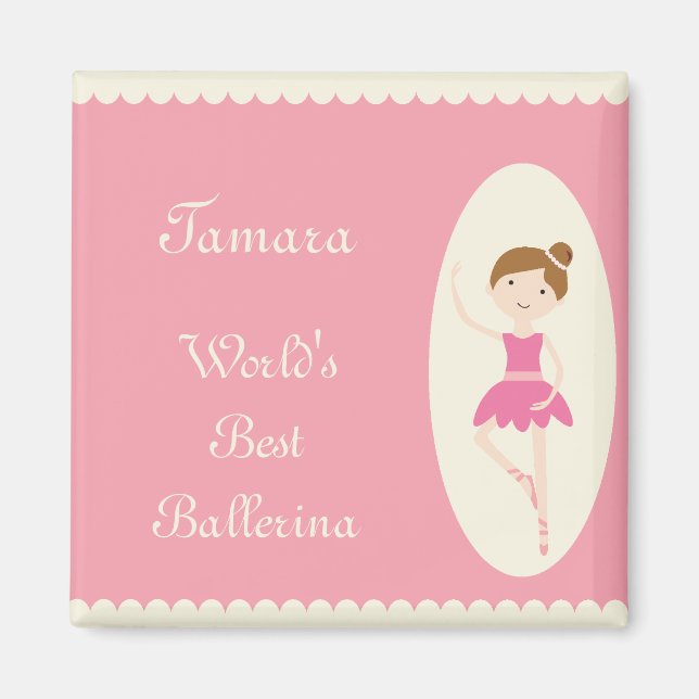 Imã O melhor magnata rosa do mundo (Frente)