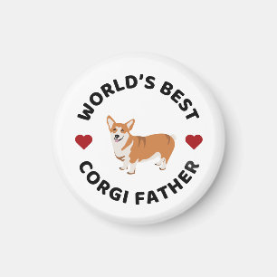 Imã O melhor pai do mundo, o Pai de cães orgulhosos