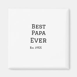 Imã O melhor papa já experimentou. Adicionar nome de d