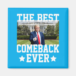 Imã O melhor retorno de sempre Trump 47º presidente