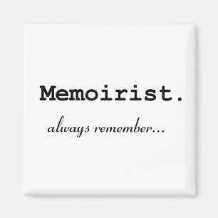 Imã O Memoirist, recorda sempre - o ímã