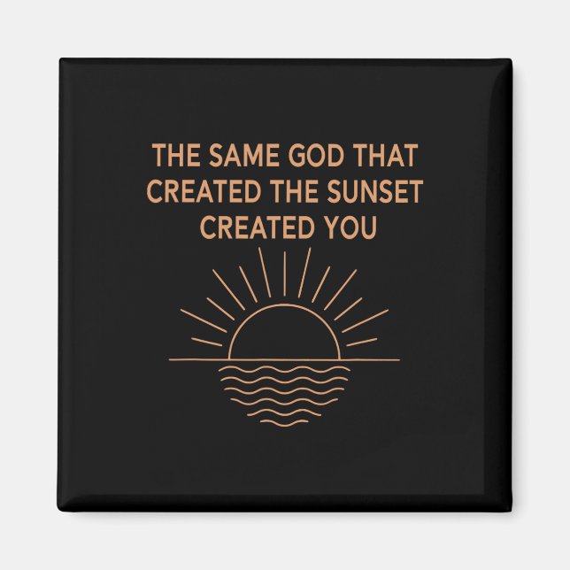 Imã O Mesmo Deus Que Criou O Sol O Criou (Frente)
