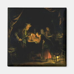 Imã O mestre da escola, 1660-65 (óleo no painel)