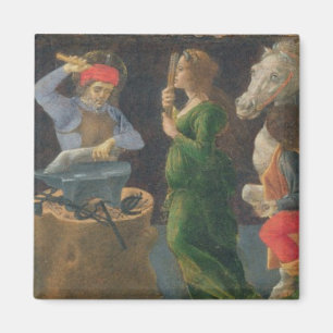 Imã O milagre de St. Eligius, painel do predella do th