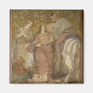 Imã O milagre do rosa, c.1855