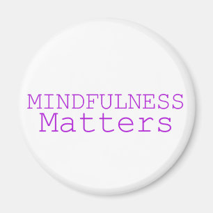 Imã O Mindfulness importa roxo