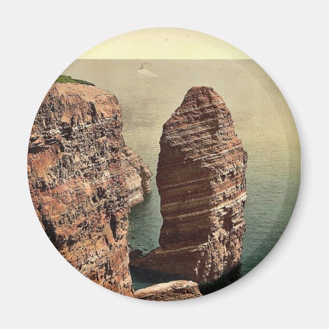 Imã O "Monk" de cima, Helgoland, Alemanha (Frente)