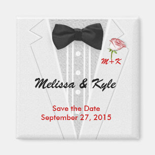 Imã O monograma do smoking com aumentou