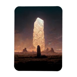 Ímã O Monolith 4 Fantasy Sci-Fi