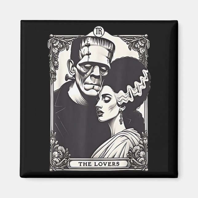 Imã O Monstro Frankenstein E A Noiva Os Amantes Taro (Frente)