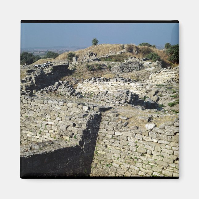 Imã O Monte de Hissarlik, o local de (Frente)