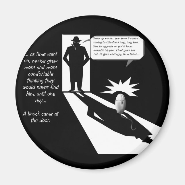 Imã O mouse consegue (Frente)