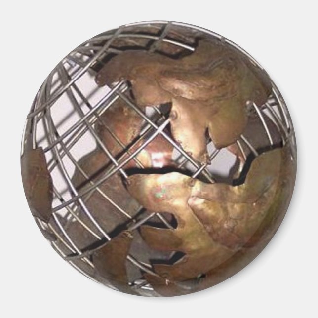 Imã O mundo em 3D (Frente)