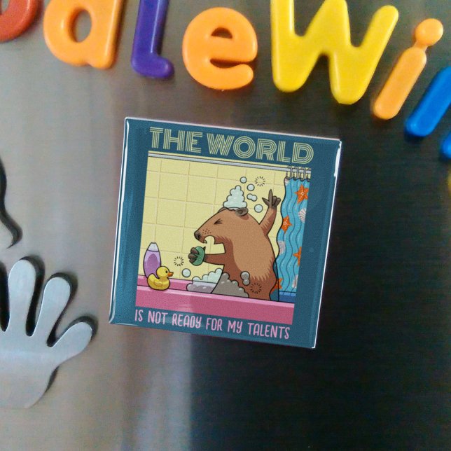 Imã O Mundo Não Está Pronto Para Cantar O Groundhog (Criador carregado)