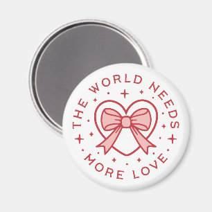 Imã O mundo precisa de mais coquete de amor pré-desidr
