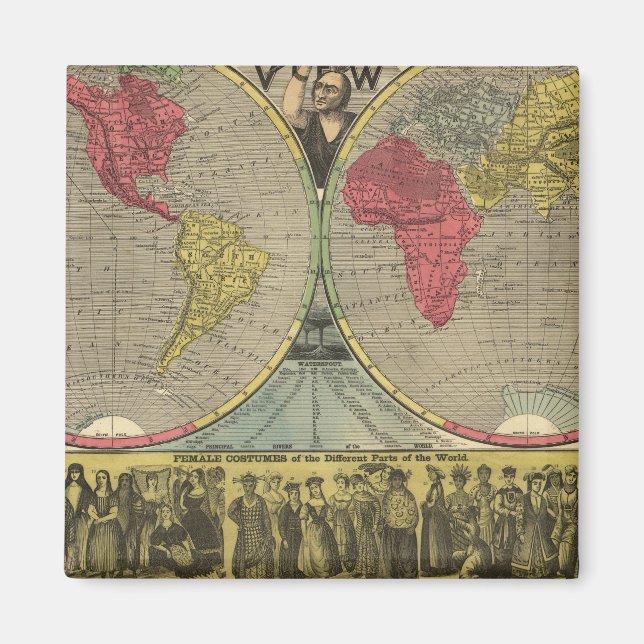 Imã O mundo sob uma perspectiva (Frente)