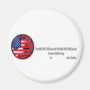 Imã O MUSEUM Zazzle 2 no Twitter O MUSEUM Zazzle G