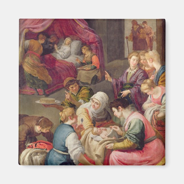 Imã O Nascimento da Virgem, 1640 (óleo na canvas) (Frente)