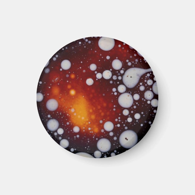 Imã O nascimento das estrelas num líquido de Abstrato (Frente)
