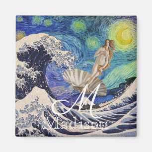 Imã O Nascimento de Vênus na Onda do Excelente