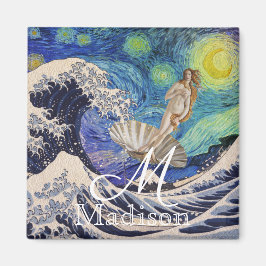 Imã O Nascimento de Vênus na Onda Excelente